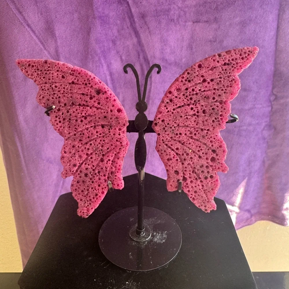 Honeycomb Ruby butterfly